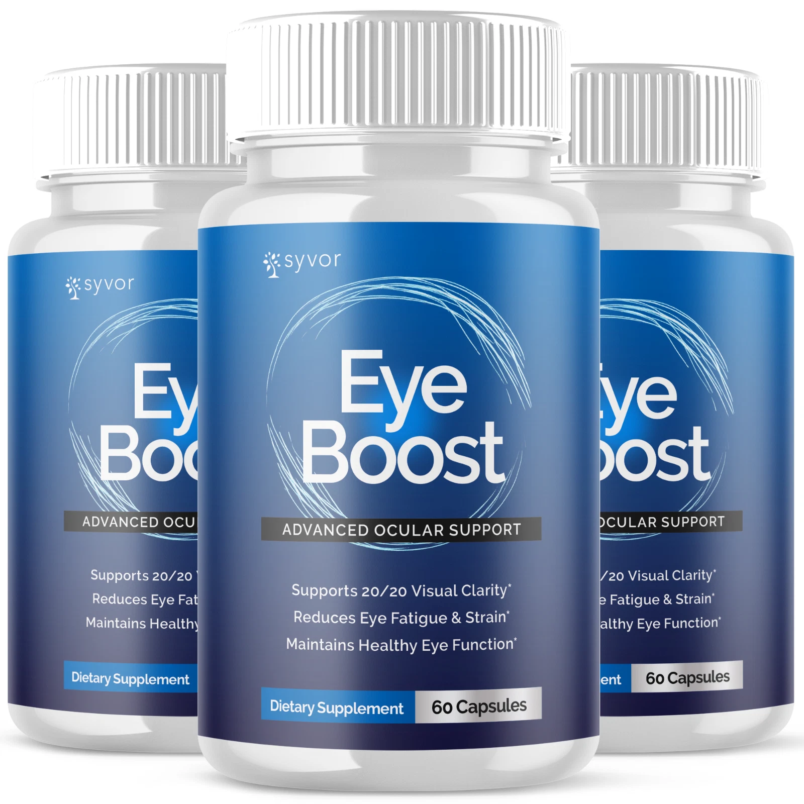 EyeBoost Advanced Eye Health Supplement Bottles